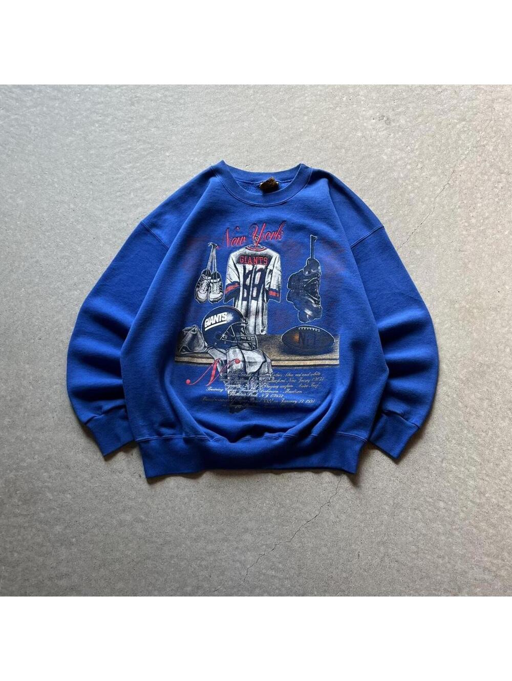 Vintage 1991 Nutmeg New York Giants Crewneck Sweatshirt